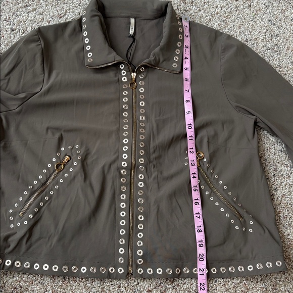 Indies Clothing Jacket and Jogger Set Olive Size L/XL - Picture 8 of 15